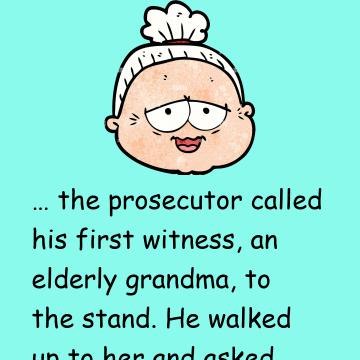 Lawyer Asks Old Lady If She Knows Who He Is