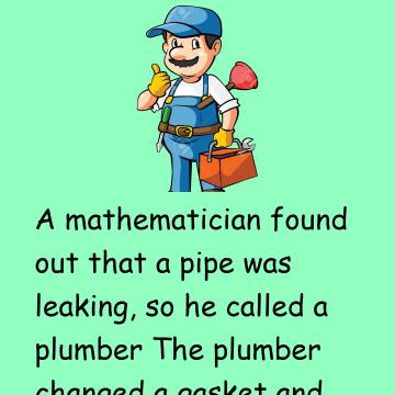 Mathematician And Plumber