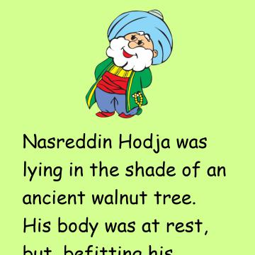 Nasreddin Hodja Walnuts And Pumpkins Joke