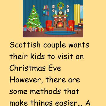 Scottish Couple, Christmas Eve Game