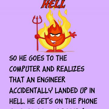 St Peter Realizes That An Engineer Accidentally Landed Up In Hell