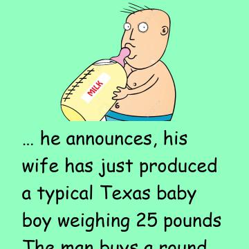 Texas Baby Boy Weighing 25 Pounds