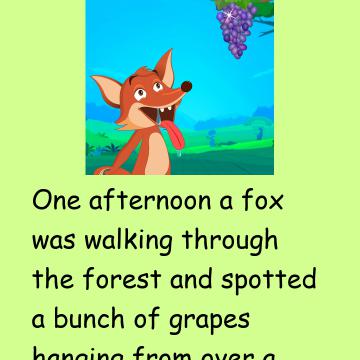 The Fox And The Grapes Story