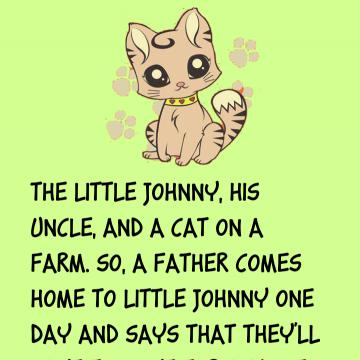 The Johnny, His Uncle, And A Cat On A Farm