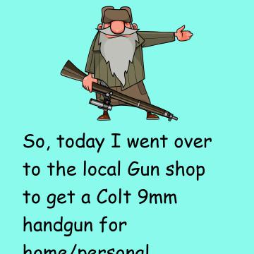 The Old Man Went To Buy A Gun, But Never Expected This To Happen
