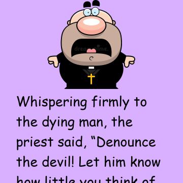 The Priest Was Shocked When The Dying Man Said This