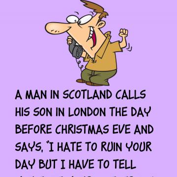 The Smart Parents At Christmas Joke