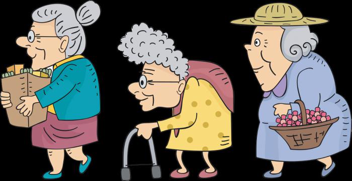 Three Old Ladies And The Flasher