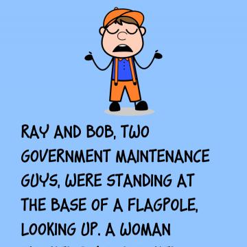 Two Government Maintenance Guys