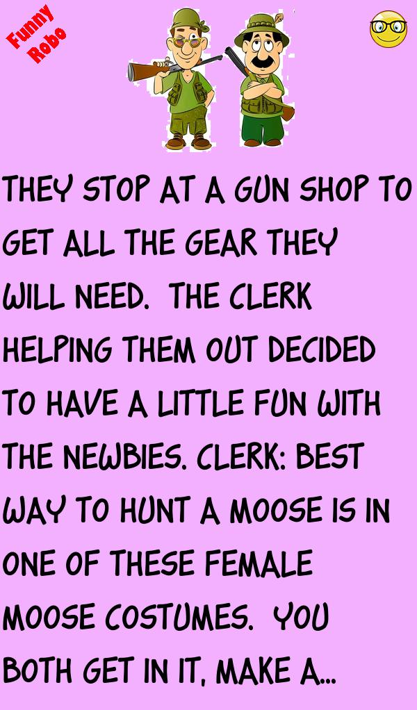 TWO GUYS DECIDE TO GO MOOSE HUNTING FOR THE FIRST TIME FunnyRobo