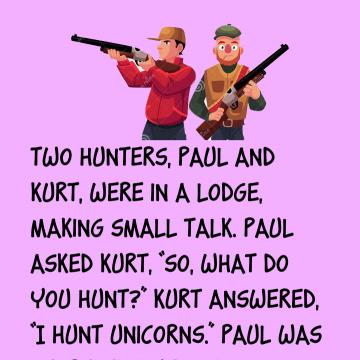 Two Hunters Paul And Kurt